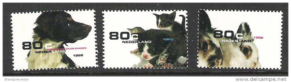 Nederland - NVPH 1779-1781 Mint  Pets - Unused Stamps