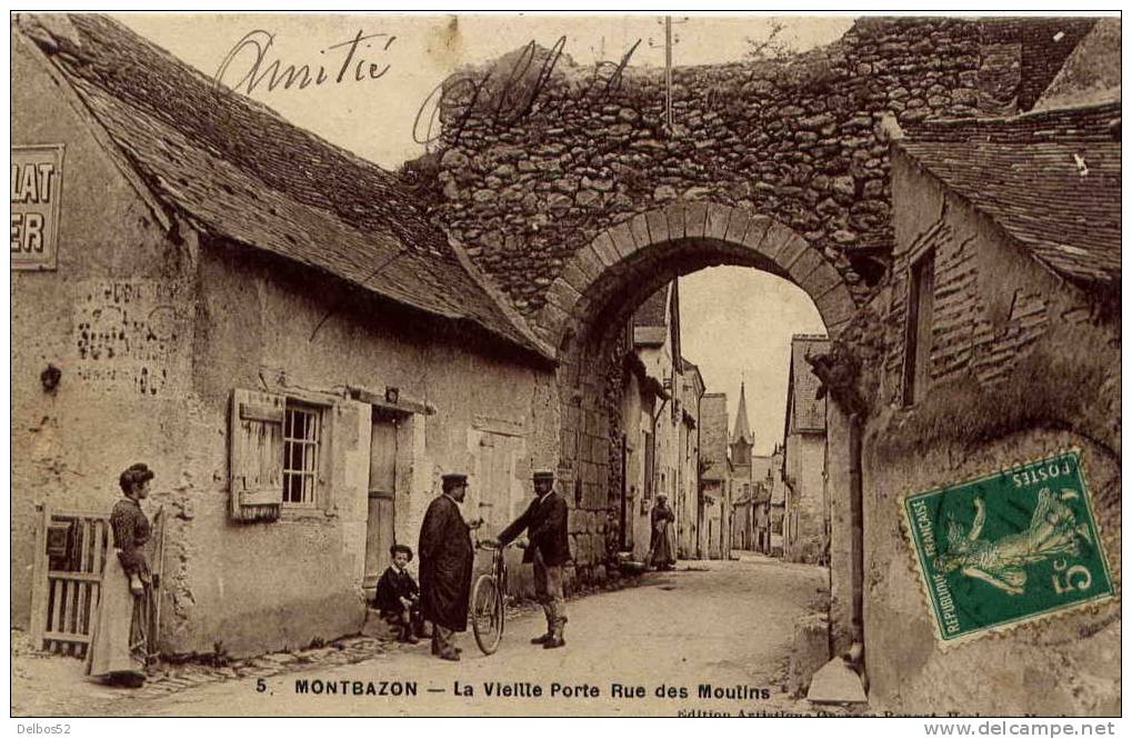 5 - Montbazon - La Vieille Porte Rue Des Moulins - Montbazon