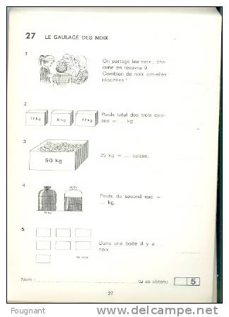 BELGIQUE:LE CALCUL MENTALN°2:30 Fiches.Edit.Plantyn,Anver S.1969.Bon état. - Lesekarten