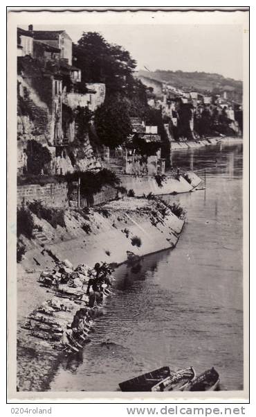 Tonneins - Les Quais- Lavoir - La Garonne - Tonneins