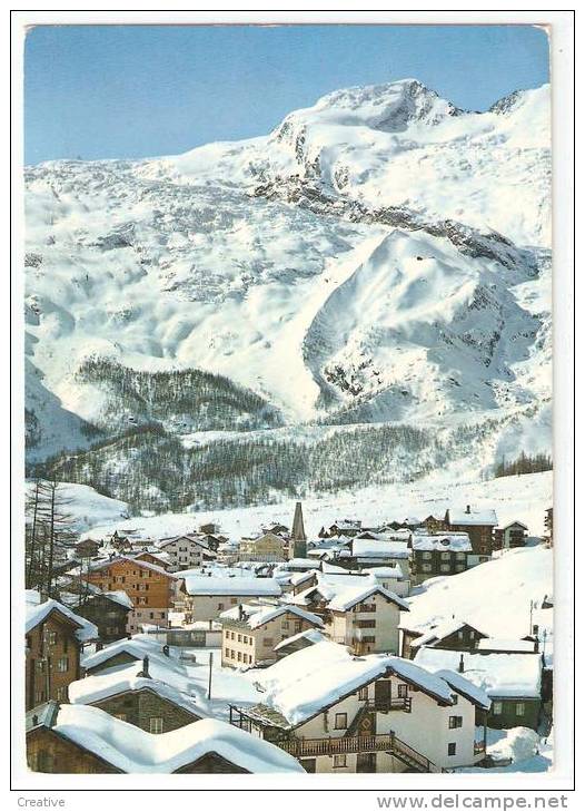 SAAS-FEE. (1800 M) . Mit Feegletscher Und Alphubel 1969 - Saas-Fee