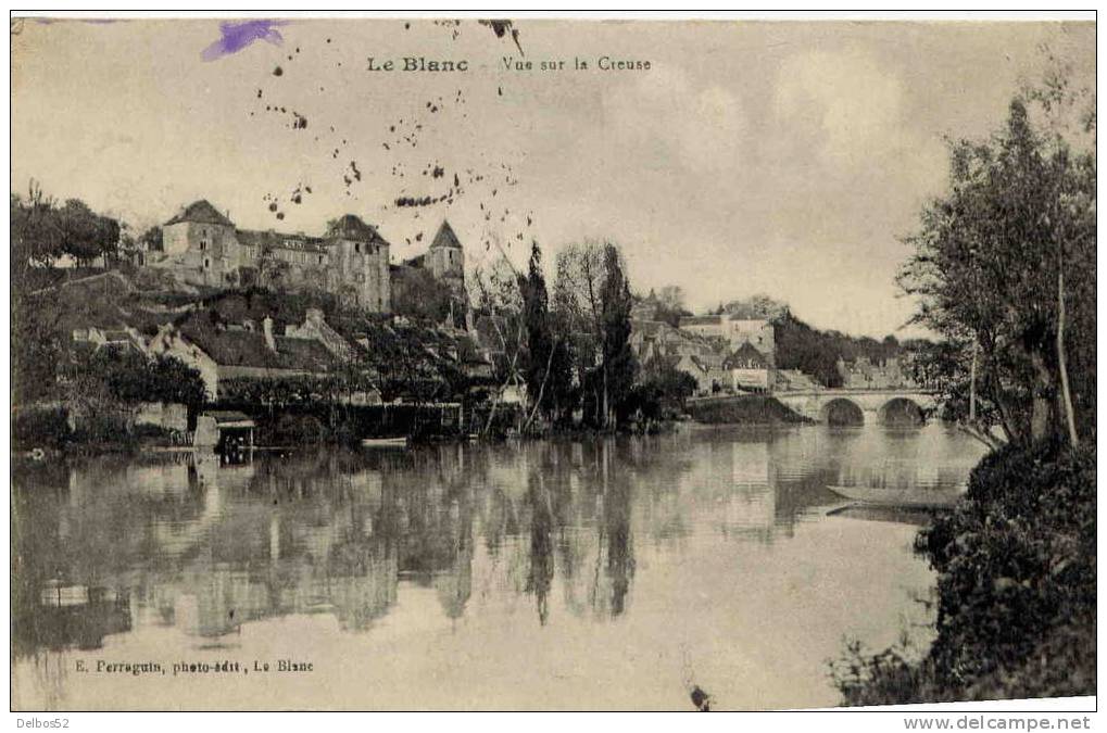 Le Blanc - Vue Sur La Creuse - Le Blanc