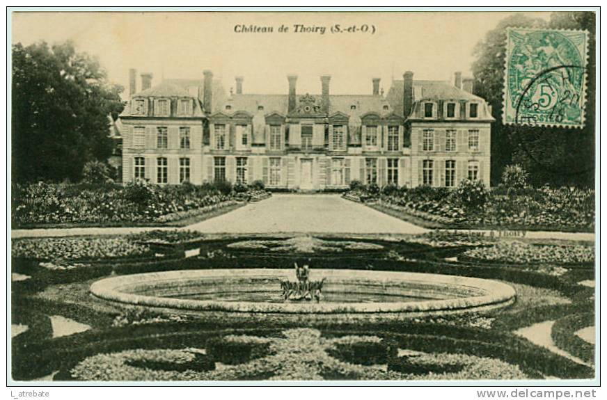 THOIRY - La Façade Du Château  -  Très Belle CPA De 1910 - Thoiry