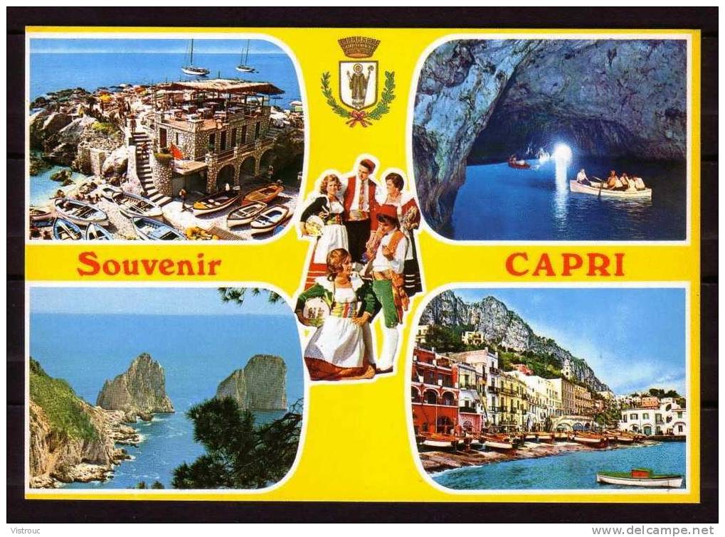 CAPRI - 4 Vues Diverses - Non Circulé - Not Circulated - Nicht Gelaufen. - Afragola