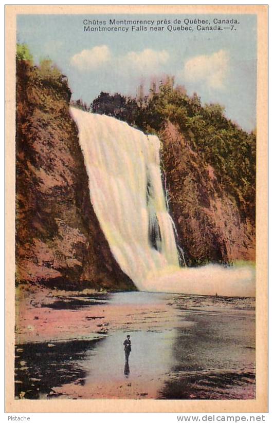 Chutes Montmorency Falls - Québec - Neuve Mint - Animée - Chutes Montmorency