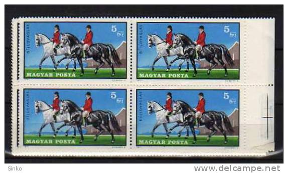 1971. Horse Sport - Unused Stamps