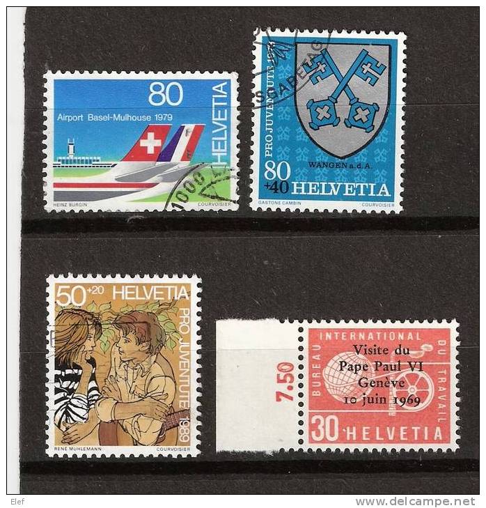 SUISSE :14 Timbres Neufs Et Obl.dont Pro Patria , Pro Juventute ; TB  , Voir Scan - Collections