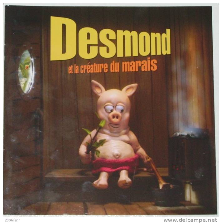 CINEMA: DOSSIER DE PRESSE. DESMOND Et La Créature Du Marais. Sortie 15 Octobre 2008 - Cinema Advertisement