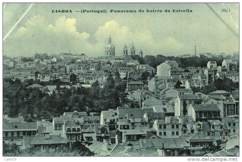 PORTUGAL - Lisboa - Panorama Do Bairro Da Estrella - Lisboa