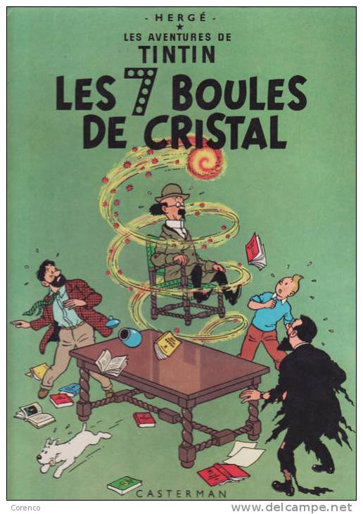 TINTIN  LES SEPT BOULES DE CRISTAL     1966 - Hergé