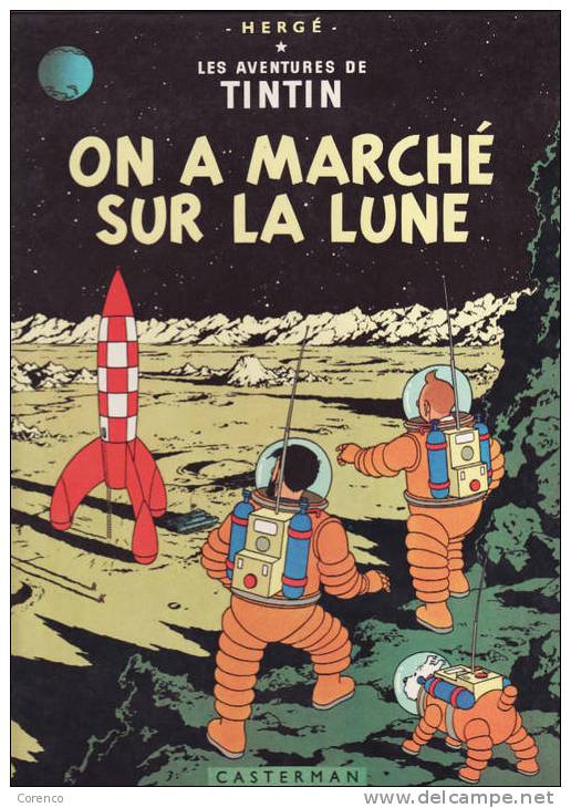 TINTIN    ON A MARCHE SUR LA LUNE  1966 - Hergé