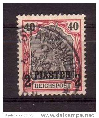 3002) Dt.Post Türkei Mi.Nr. 17 Gestempelt - Deutsche Post In Der Türkei