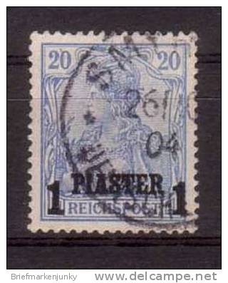 2992) Dt.Post Türkei Mi.Nr. 14 II Gestempelt - Deutsche Post In Der Türkei