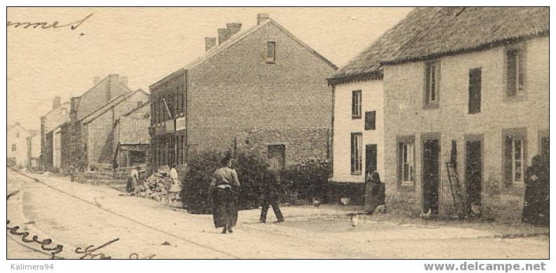 BELGIQUE  /  MELREUX  ( Luxembourg ) /  GRAND ´ RUE  ( Rail De Tramway + Texte Amusant ! ) - Hotton