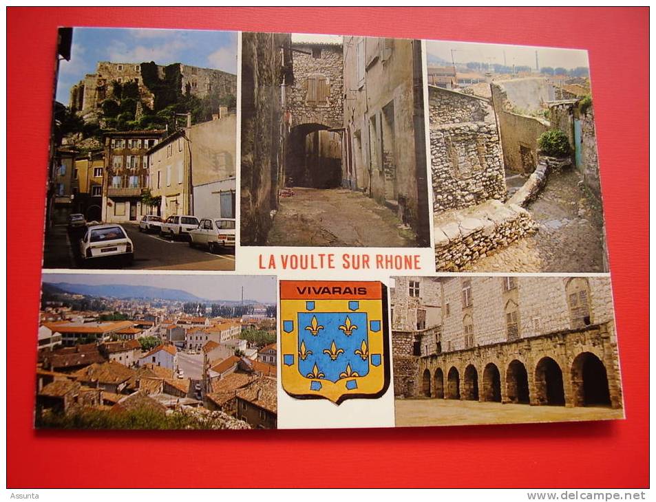 La-Voulte Sur Rhône  - Ardèche - Vues Multiples + Blason - La Voulte-sur-Rhône