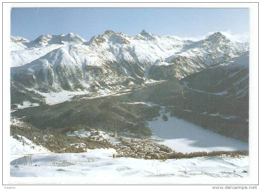 SUISSE-Blick Auf St Moritz Und Pontresina - Pontresina