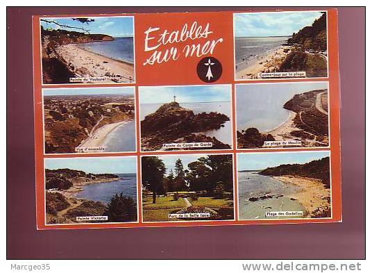 40006 Etables Sur Mer Multivue N°3 édit Artaud Belle Cpsm - Etables-sur-Mer