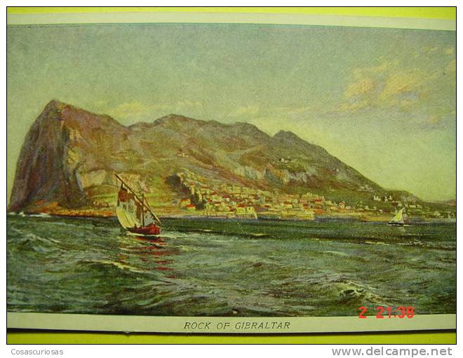 3160  GIBRALTAR   RARE EDITHION USA ADVERTISING  AÑOS / YEARS / ANNI  1920 - Gibilterra