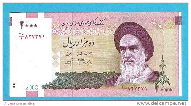 IRAN  2.000 RIALS  2000  PLANCHA/UNC  DL-6260 - Irán