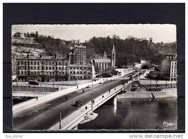 69 LYON IX Vaise, Entrée Du Tunnel, Eglise St Charles, Ed CIM 69262, CPSM 9x14, 195? - Lyon 9