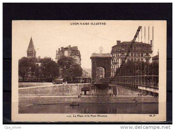 69 LYON IX Vaise, Place, Pont Mouton, Ed MF 110, 193? - Lyon 9