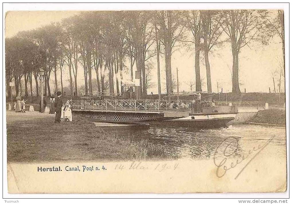 C4740 - HERSTAL - Canal, Pont N.4 - Herstal