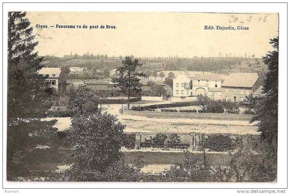 C4743 - Glons - Panorama Vu Du Pont De Brus - Bassenge