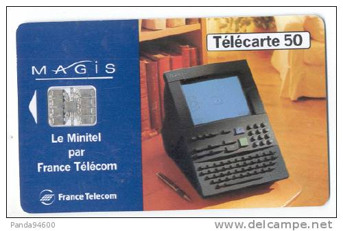 France Magis Minitel France Telecom 50UT 07/95 Phonecote 567 SC7 - 1995