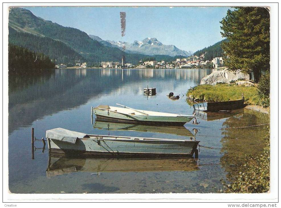 SUISSE.-ST MORITZ Mit Piz La Margnia - Saint-Moritz