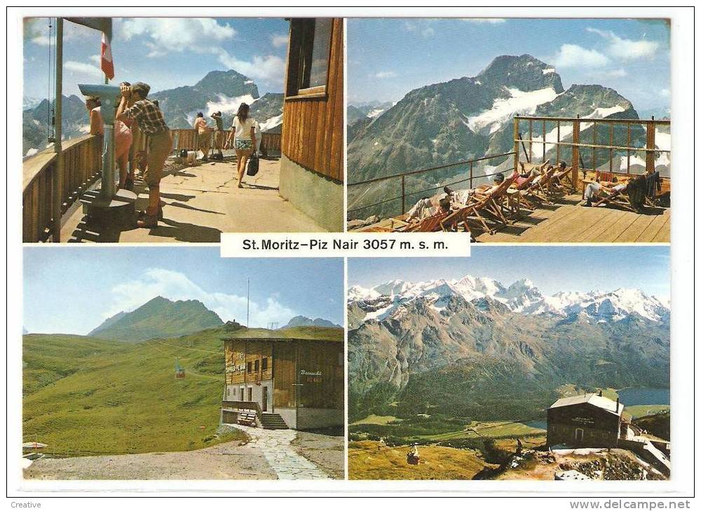 SUISSE.-ST MORITZ-PIZ NAIR - St. Moritz