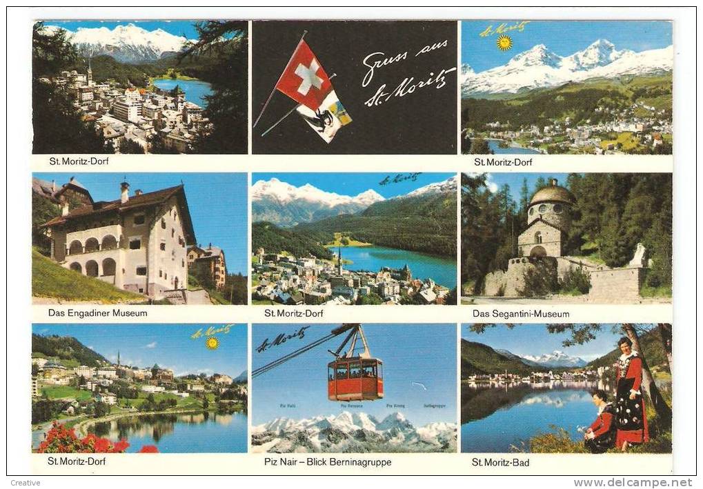 SUISSE.-ST MORITZ - Sankt Moritz