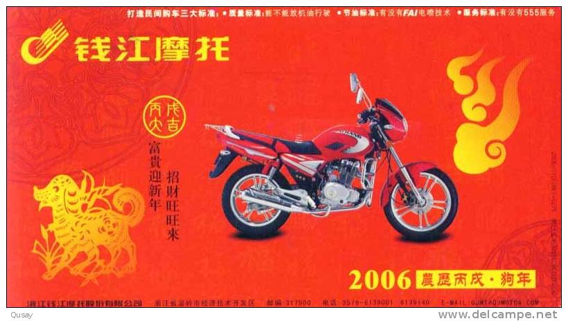 Motorbike ,    Pre-stamped Card , Postal Stationery - Motorräder