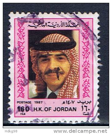 JOR+ Jordanien 1987 Mi 1373 König Hussein - Jordanien