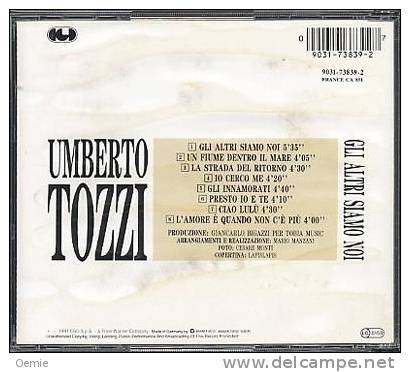 UMBERTO  TOZZI   //   GLI  ALTRFI  SIAMO  NOI  //   8 TITRES - Autres - Musique Italienne