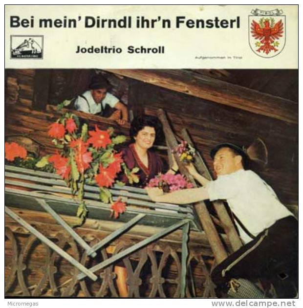 45T Jodeltrio Schroll - Otros - Canción Alemana