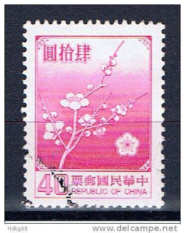ROC+ Taiwan 1985 Mi 1613 Blütenzweig - Gebraucht