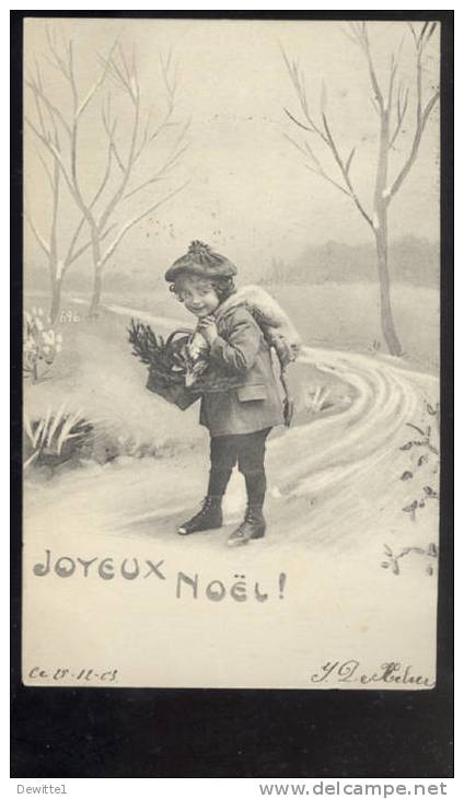 CPA   1903  Joyeux NOËL - Sonstige & Ohne Zuordnung