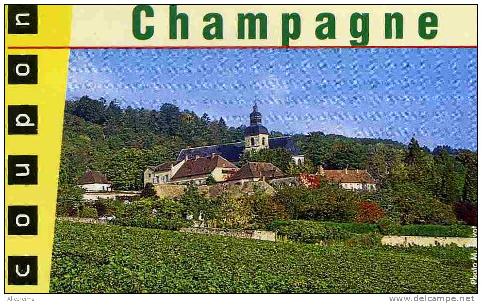 Ticket TUR Thème CHAMPAGNE     HAUTVILLERS   A VOIR  !!! - Europe