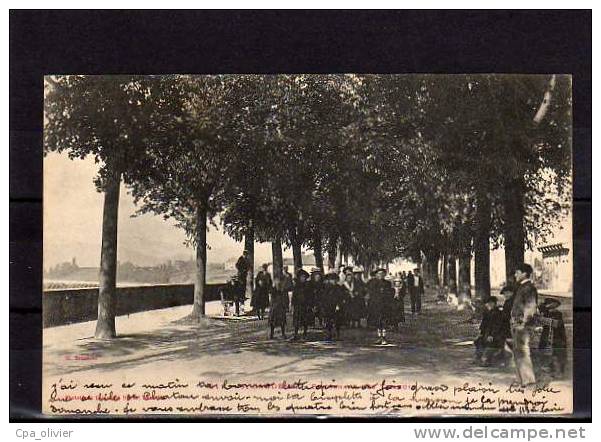 31 ST GAUDENS Promenade Des Tilleuls, Très Animée, Ed Labouche 211, 1903 - Saint Gaudens