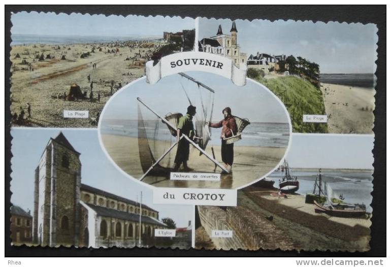 80 Le Crotoy Multi Vue Souvenir De    D80D  K80688K  C80228C RH048167 - Le Crotoy