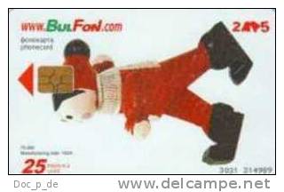 Bulgarien - Bulgaria - Bulfon - BUL-C- 287 - 10/04 - 75.000ex - Christmas Winter Person - Bulgarien