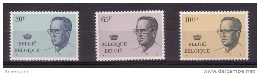 BELGIUM MNH** COB 2022/24 €20.50 - 1981-1990 Velghe