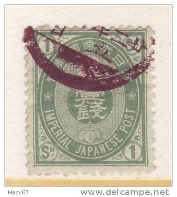 Japan 72  (o)  1883 Issue. - Used Stamps