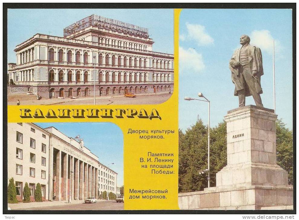 Königsberg - Kaliningrad - Soviet Union 1985 Postal Stationery Postcard (06) - Ostpreussen