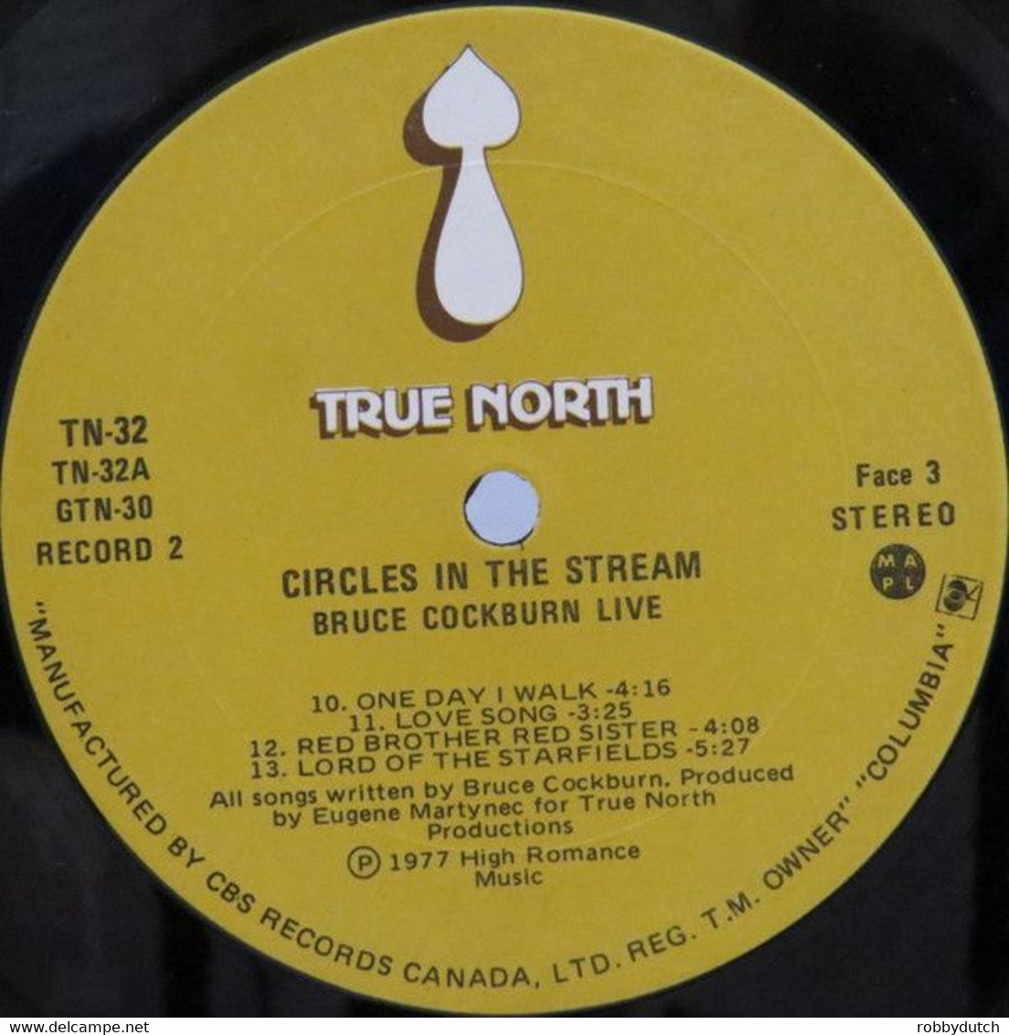 * 2LP * BRUCE COCKBURN - CIRCLES IN THE STREAM (Canada live 1977 EX-)