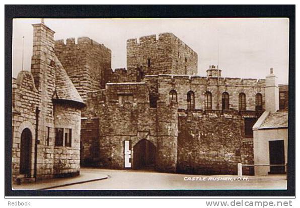 Real Photo Postcard Castle Rushen Isle Of Man  - Ref B155 - Ile De Man