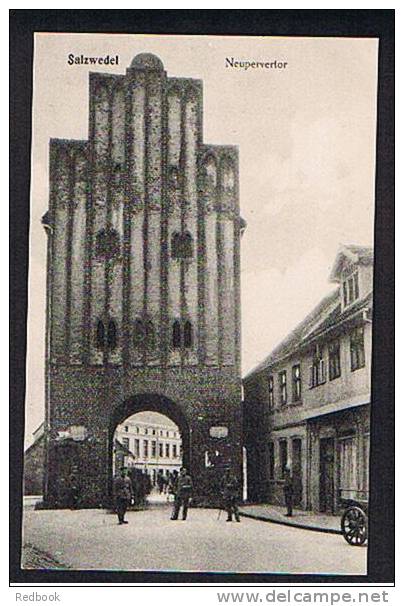 Early Postcard Neupervertor Salzwedel Saxony-Anhalt Germany - Ref B155 - Salzwedel