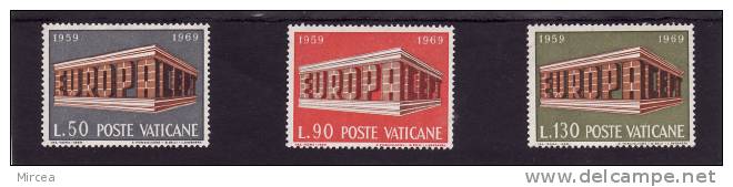 Vatican , Yv.no.488/90 , Neufs** - 1969