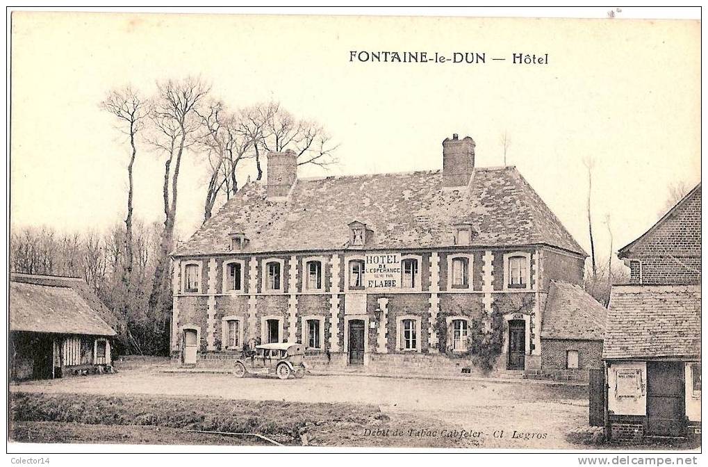 FONTAINE LE DUN HOTEL DE L'ESPERANCE - Fontaine Le Dun