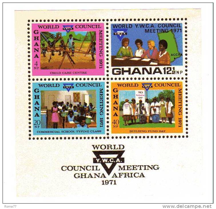 SS228 - GHANA , Il BF   ***  YWCA Meeting - Ghana (1957-...)